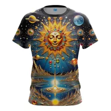 Camisa Camiseta Psicadélico Etes Universo Tye Dye Lua 45