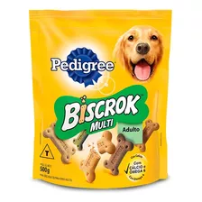 Biscoito Para Cães Biscrok Pedigree Multi Sabor 500g