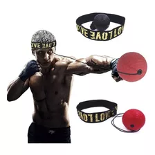 Entrenador De Boxeo Pelota Rapida + Vincha Reflejos Reaccion