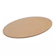 Kit 20 Placa Oval 33x22 Cm - Mdf