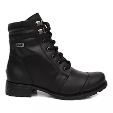 Bota Militar Feminina Cano Baixo Conforte Modelo Tatíco.