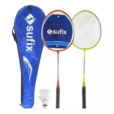 Pack Badminton 2 Raquetas + Plumillas + Bolso