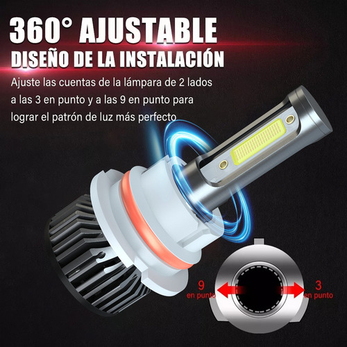 Para 2004 2002 2003 Liberty Jeep 9007 9006 Kit De Focos Led Foto 4