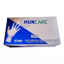 Caja Guante Latex Muncare Talla M X 100 Unidades