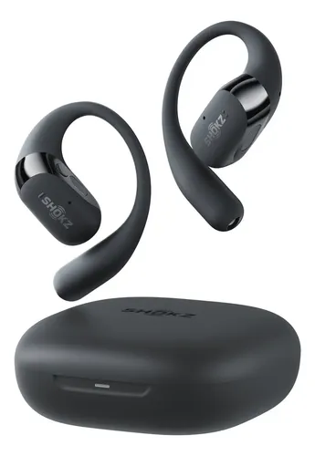 Audífonos Bluetooth Shokz Openfit 2+ Color Negro