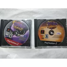 Spyro A Hero's Tail & Spyro Enter The Dragonfly Discos Ps2