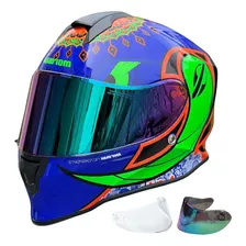 Combo - Capacete Mormaii M1 Mamute + Viseira Fum/cam/esp