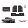 Tapetes 4 Piezas Charola 3d Logo Gmc Canyon 2023 2024 2025