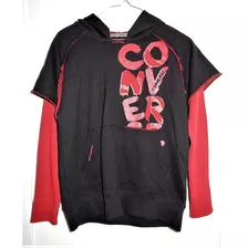 Buzo Converse Hoodie Niños 8-10 Edad Único Liquidación