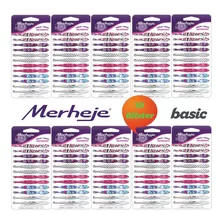 Pinza De Depilar Merheje Basic Deco X12u.original!pack X 10 