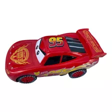 Carrinho Mcqueen Fricção Metal Carros Disney Coleção 12 Cm