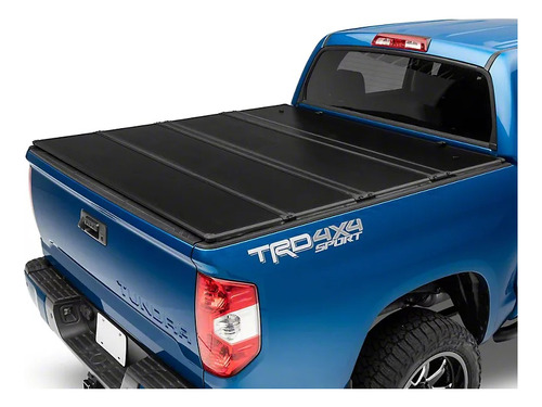 Tapa Plegable 4 Secciones Perfil Bajo Toyota Hilux 2016-2023 Foto 2