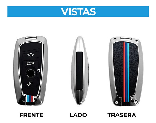 Funda Carcasa Llave Bmw Serie 7 F01 2009 A 2015 Foto 3