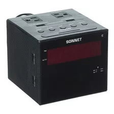 Soneto Bluetooth Central Electrica Radio Reloj R-1415bt