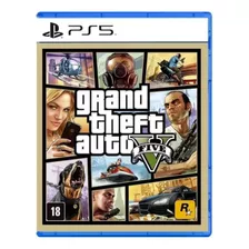 Jogo Gta V Grand Theft Auto 5 Ps5 Mídia Física Nacional 