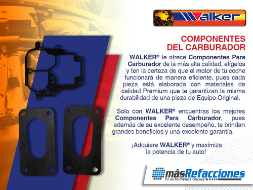 Kit Para Carburador Grantura L4 1.6l De 1960 A 1963 Walker Foto 4