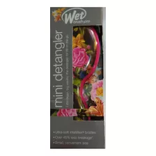 Cepillo Wetbrush Mini Detangler Hyper Floral Purple 1pz