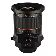 Lente Fija Rokinon Tsl24m-c 24mm F/3.5 Tilt Shift Para Ca...