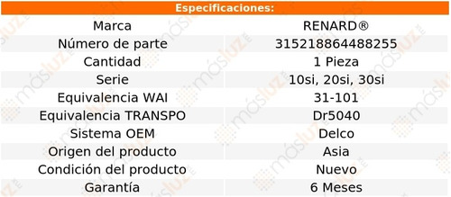 Porta Diodos Alternador Delco Vega 2.0l 4 Cil 75/76 Foto 4