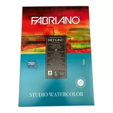 Fabriano Block Watercolor Studio 200g 35x50cm 20 Hojas Color Blanco