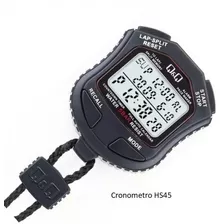 Cronometro Profesional 10 Lap Split Countdown Q&q Hs45 
