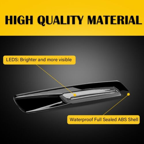 For Bmw 5 Series E60 E61 Smoked Led Front Bumper Side Ma Aab Foto 5