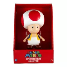 Boneco Toad Super Mario Bros Grande Kart 64 Original Coleção