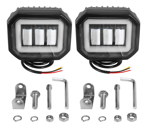 2 Focos 30 W, Blancos, Lmpara Antiniebla Led Auxili 4 Foto 3