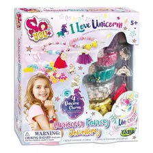 Set Infantil Bisuteria De Fantasía Unicornio