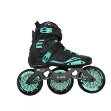 Patines De Velocidad Línea De 3 Llantas 125 Mm! Envío Gratis