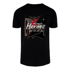 Playera Can Be Heroes | Hombre Con Estampado Digital