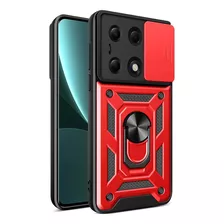 Carcasa Funda Camprotect Con Anillo Xiaomi Poco M6 Pro