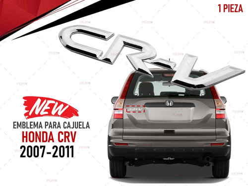 Emblema Letras Honda Crv 2007-2011 Foto 2