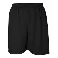 Calção Shorts Bermuda De Futebol Em Poliéster - Kit 2 Pcs