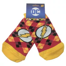 Medias Soquete Flash Oficial Dc Comics Superhéroe Movie