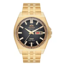 Relógio Orient Dourado Masculino F49gg010 P1kx 