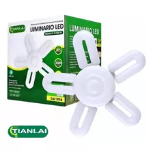 Foco Led Lampara 5 Aspas 60w (300w) Blanco Frio E27 Tianlai