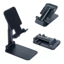 Suporte Celular Universal Mesa Escritório Os Aparelho Cor Preto