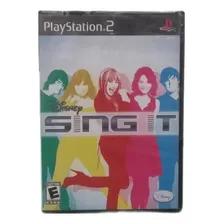 Playstation 2 Jogo Original Lacrado Sing It Última Peça Disp