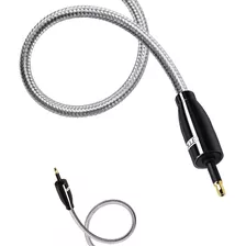 Cable Original 100cm Audio Digital Mini Optico Toslink Nylon