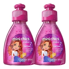  Mini Chics Colonia Para Niñas 120ml Rubi Divine .x2u Ésika