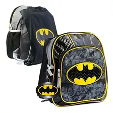 Batman Mochila Para Niños Preescolares ~ Deluxe 12&#