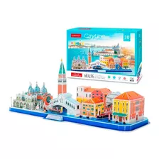 Venecia Puzzle 3d 126 Piezas Rompecabezas Cubicfun