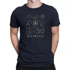 Camiseta Química,masculina,básica,100% Algodão