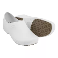 Sapato Profissional Sticky Shoes Man Antiderrapante Branco