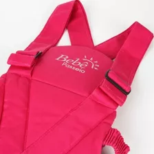 Bolsa Canguru Bebê Passeio Menino E Menina Baby Bag Ótimo Cor Pink