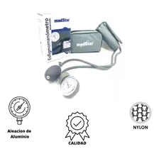 Baumanómetro Aneroide Medstar Color Gris Sli-hs-20a-f