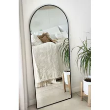 Espejo Cristal Medio Punto Arco 120x50cm Marco Pvc Envio Eco