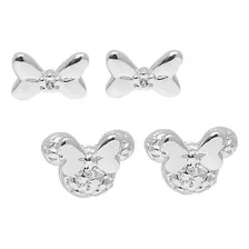 Minnie Mouse Set Aretes + Brazalete Adultos - Disney Store