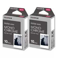 Filme Instax Mini Preto E Branco 20fts P/ Mini 9 11 Fujifilm